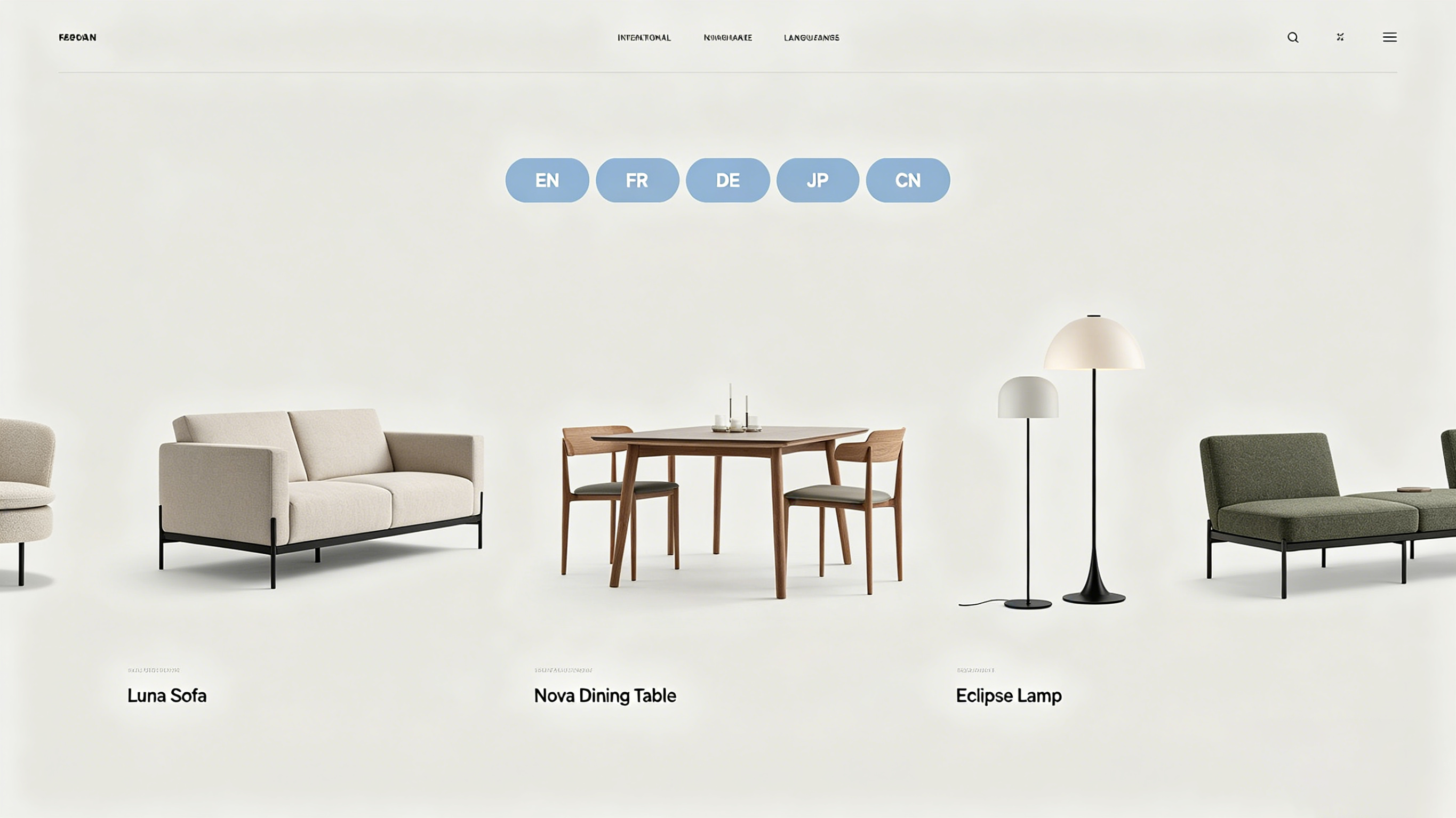 彩神(Vll)科技网站建设案例：某国际家居品牌——跨境独立站